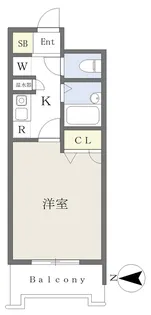 サンアベニューNo1【303号室】の間取り