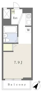 グリーンパルお花茶屋【308号室】の間取り