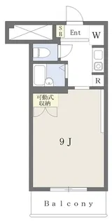 J&K’S FAVORITE【305号室】の間取り