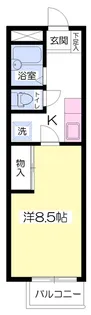 一蔵マンション【303号室】の間取り