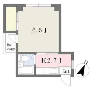ダイヤモンドビューミツイ【201号室】の間取り