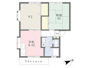 ソレイユ柏【102号室】の間取り