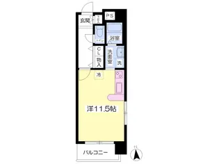 シエロアズール【705号室】の間取り
