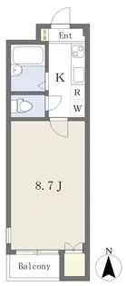 YMマンション【203号室】の間取り