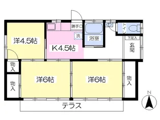宮城県仙台市太白区西中田7丁目【一戸建】の間取り