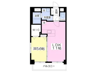 ハーモニックプラネット【501号室】の間取り