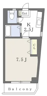第10グリーンハイツ【308号室】の間取り