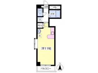 BALUYOT大手町【301号室】の間取り