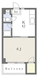 第10グリーンハイツ【507号室】の間取り