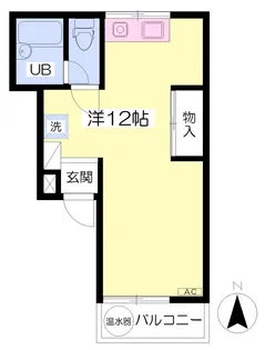 コーポサンテラス【101号室】の間取り