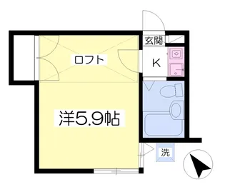 エスペランサ【102号室】の間取り