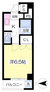愛媛県松山市錦町【マンション】の間取り