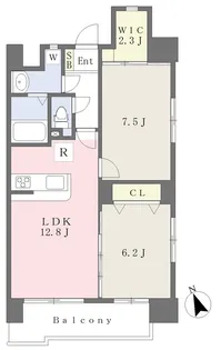 ADVANCE128【1001号室】の間取り