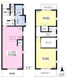 ラ・ミーア・カーサ【101号室】の間取り