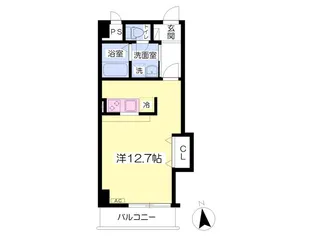 FELICE大手町【602号室】の間取り