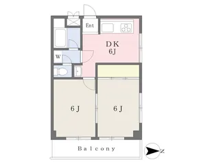 第3住友ビル【501号室】の間取り