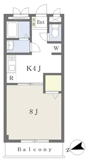 エターナル・コート【303号室】の間取り