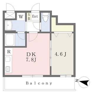 アレイポウル【304号室】の間取り