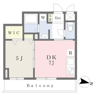 アレイポウル【401号室】の間取り