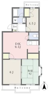 ビバレッジ新宿1【121号室】の間取り