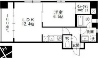 愛知県名古屋市中区新栄2丁目【マンション】の間取り