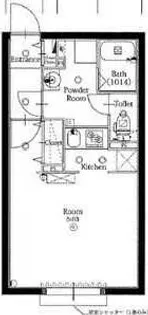クレストタップ名古屋ウエスト【2階】の間取り
