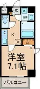 Z・R名駅【8階】の間取り
