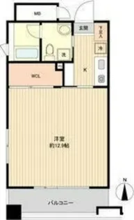 リバーフロントレジデンス【3階】の間取り