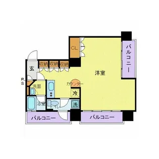 フロリスオーランティウム3【5階】の間取り