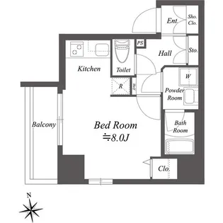 GENOVIA木場skygarden【5階】の間取り