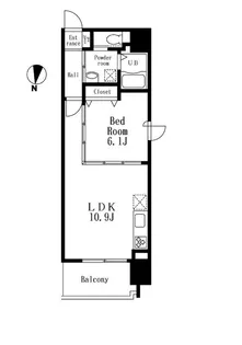 アルクス森下【2階】の間取り
