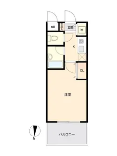 ミューズ両国II【5階】の間取り