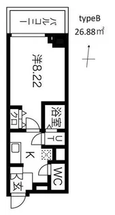 MAXIV西大島DUE【6階】の間取り