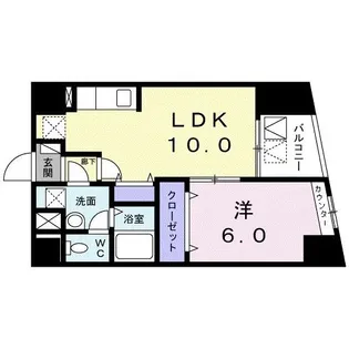 ヒラキ門前仲町【5階】の間取り