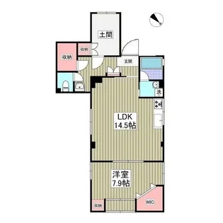 FLAT474ビル【1階】の間取り
