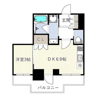 ES−Grande木場公園【3階】の間取り