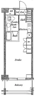 ヴェローナ亀戸エルエルエイチ【3階】の間取り