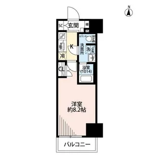 プレール・ドゥーク両国IV【5階】の間取り