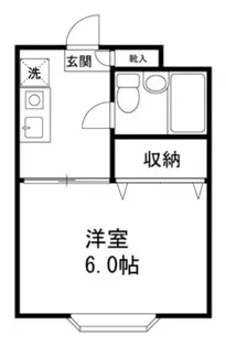サンライズ【1階】の間取り