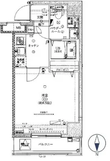 スプレスター錦糸町【2階】の間取り