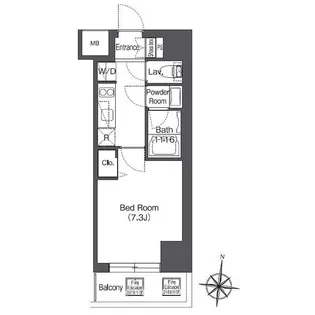 コンフォリア大島DEUX【3階】の間取り