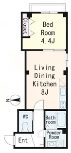 ヴェラーノ【1階】の間取り
