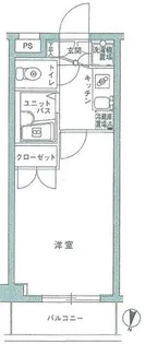 スカイコート東京ベイ・東雲【2階】の間取り