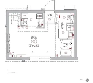 ベルシードステアー東陽町【1階】の間取り