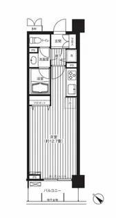 カナーリス月島【6階】の間取り