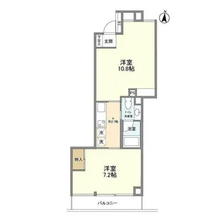 バウムプラッツ【6階】の間取り