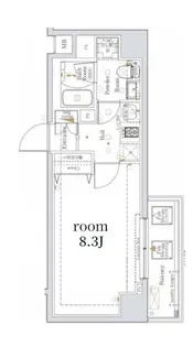 The Log日本橋【6階】の間取り