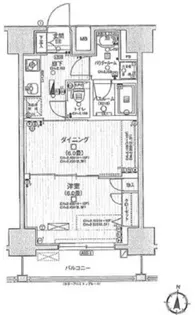 日神デュオステージ両国【4階】の間取り