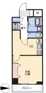 ニューハイツ八丁堀【4階】の間取り