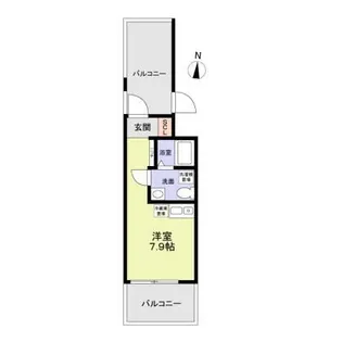 ReiGrande Asakusa【5階】の間取り